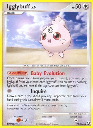 Igglybuff - Reverse Holofoil Great Encounters - Common