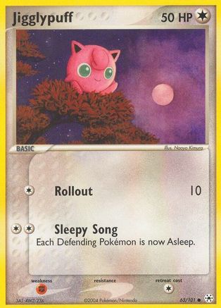 Jigglypuff 063 - Reverse Holofoil Hidden Legends - Common