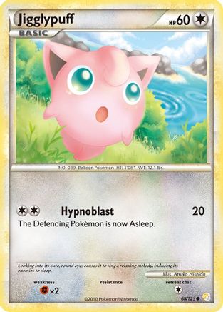 Jigglypuff 068 HeartGold SoulSilver - Common