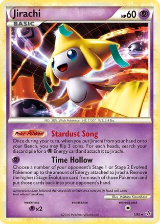 Jirachi - Holofoil Unleashed - Holo Rare