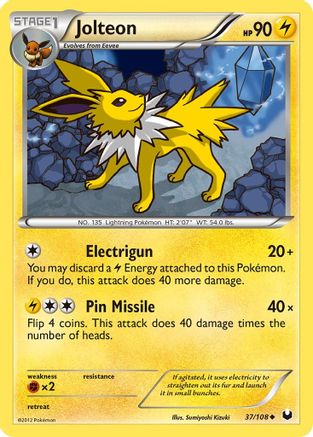 Jolteon Dark Explorers - Uncommon