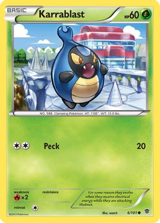 Karrablast - Reverse Holofoil Plasma Blast - Common