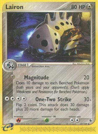 Lairon - 37/109/109 Ruby and Sapphire - Uncommon