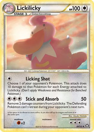 Lickilicky - Reverse Holofoil Triumphant - Uncommon