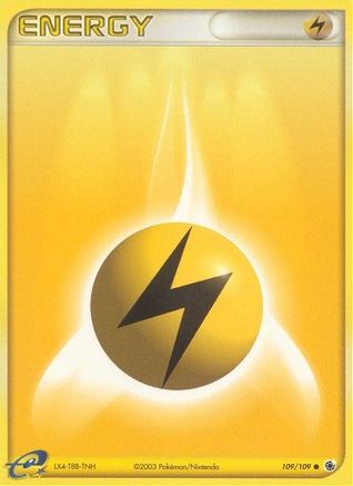 Lightning Energy 109 - Reverse Holofoil Ruby and Sapphire - Common