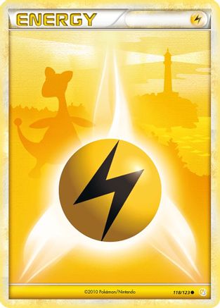 Lightning Energy 118 - Reverse Holofoil HeartGold SoulSilver - Common