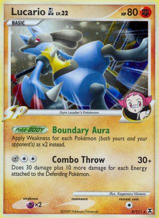 Lucario GL - Holofoil Rising Rivals - Holo Rare