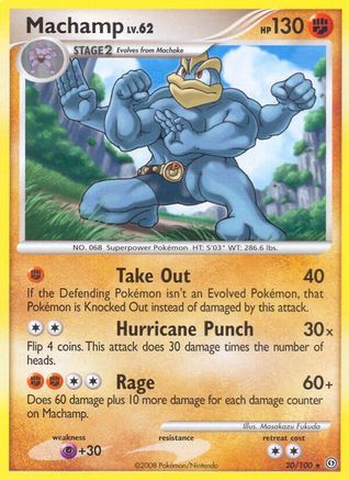 Machamp Stormfront - Rare