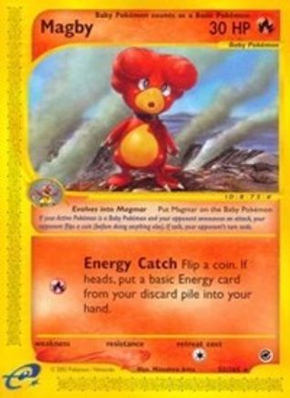 Magby (52) - Reverse Holofoil Expedition - Rare