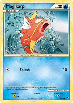Magikarp 061 - Reverse Holofoil Call of Legends - Common