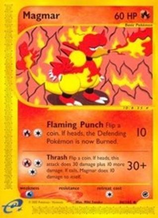 Magmar - Reverse Holofoil Expedition - Uncommon