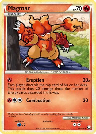 Magmar Triumphant - Uncommon
