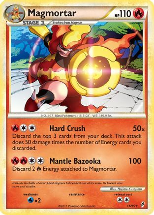 Magmortar - Reverse Holofoil Call of Legends - Holo Rare
