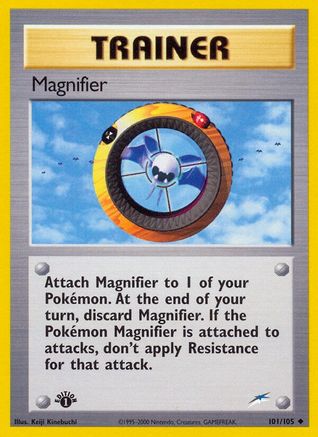 Magnifier 101 - 1st Edition Neo Destiny - Uncommon