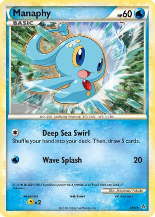 Manaphy - Holofoil Unleashed - Holo Rare