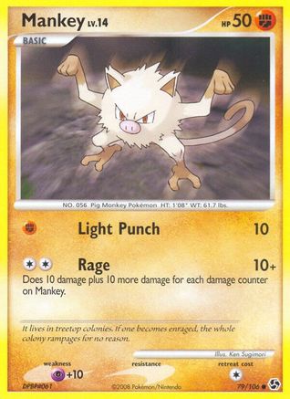 Mankey Great Encounters - Common