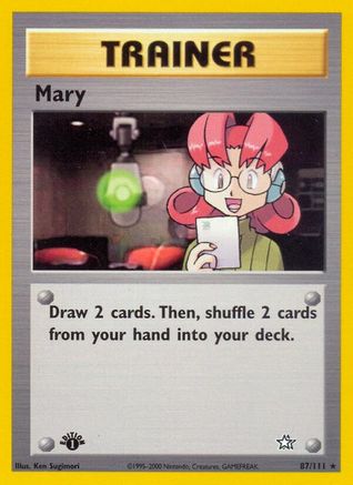 Mary 087 - 1st Edition Neo Genesis - Rare