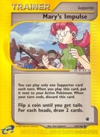 Mary's Impulse/165 - Reverse Holofoil Expedition - Uncommon