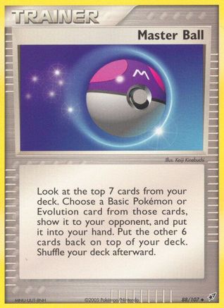 Master Ball Deoxys - Uncommon