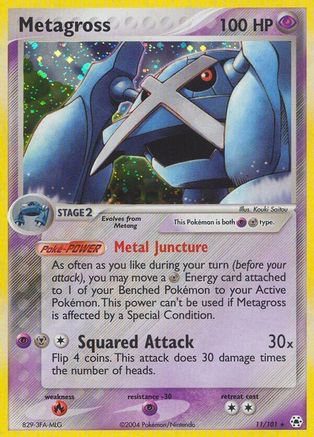 Metagross - Reverse Holofoil Hidden Legends - Holo Rare