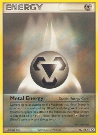 Metal Energy (Special) - Reverse Holofoil Emerald - Rare