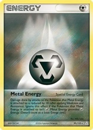 Metal Energy (Special) - Reverse Holofoil Holon Phantoms - Rare