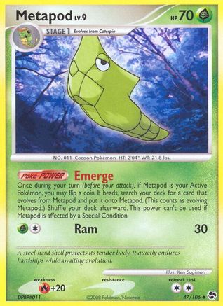 Metapod Great Encounters - Uncommon