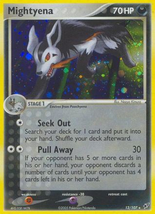 Mightyena - Holofoil Deoxys - Holo Rare