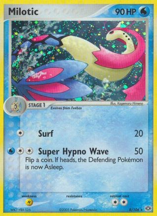 Milotic Emerald - Holo Rare