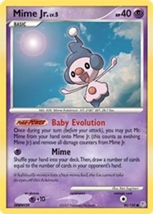 Mime Jr. 090 Diamond and Pearl - Common