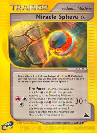Miracle Sphere Alpha Skyridge - Uncommon