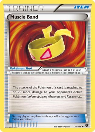 Muscle Band 121 XY Base Set - Uncommon