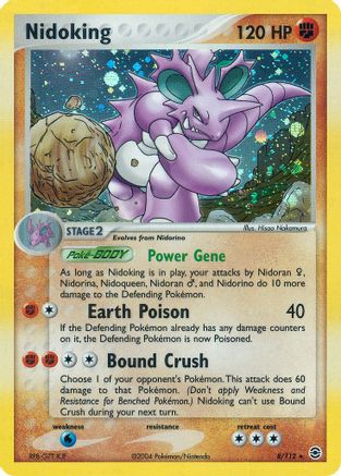 Nidoking FireRed & LeafGreen - Holo Rare