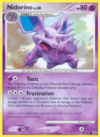Nidorino Rising Rivals - Common