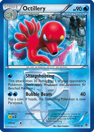 Octillery (Team Plasma) 019 Plasma Blast - Uncommon