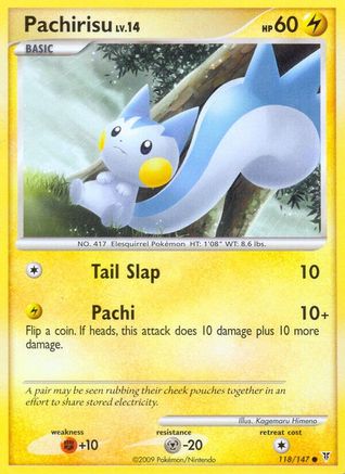 Pachirisu - Reverse Holofoil Supreme Victors - Common