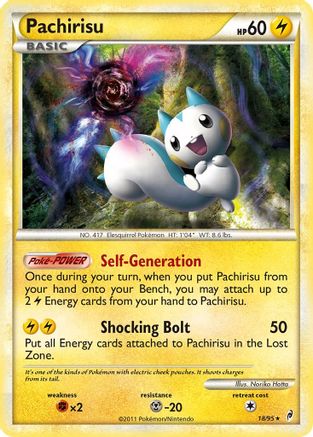 Pachirisu/95 - Holofoil Call of Legends - Holo Rare