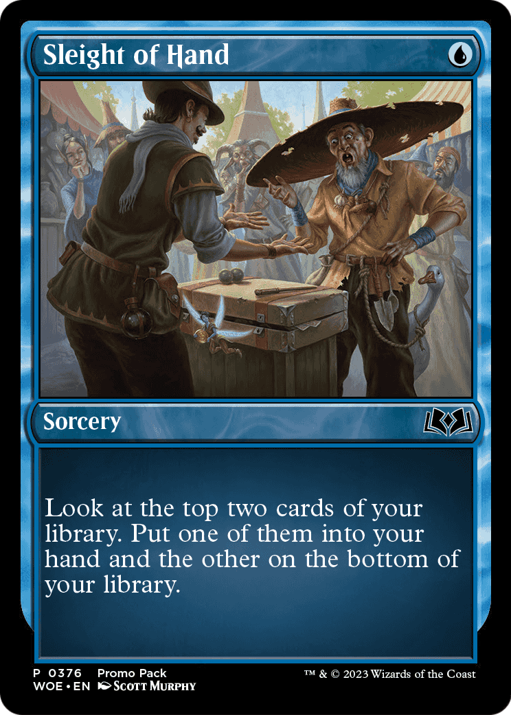 Sleight of Hand (PPWOE-376) - Wilds of Eldraine