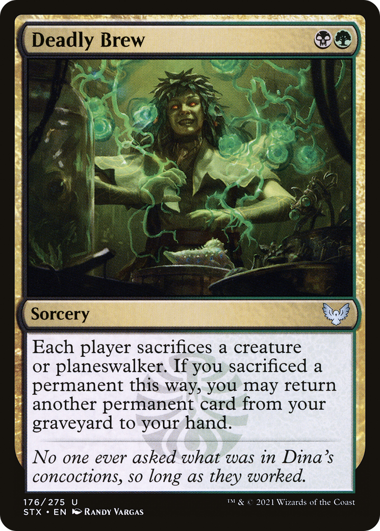 Deadly Brew (STX-176) - Strixhaven: School of Mages Foil