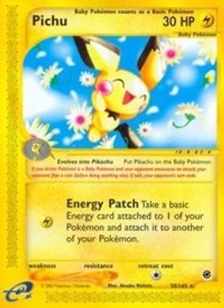Pichu (58) Expedition - Rare