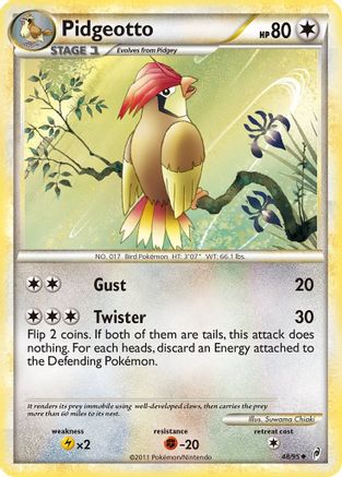 Pidgeotto Call of Legends - Uncommon