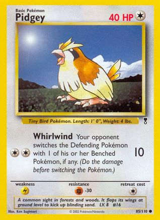Pidgey - Reverse Holofoil Legendary Collection - Common