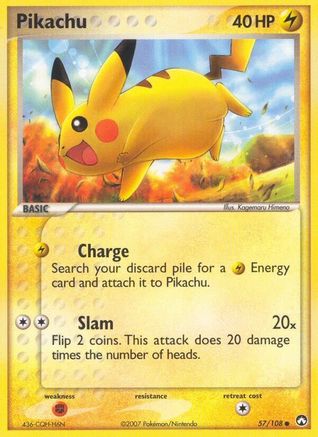 Pikachu 057 Power Keepers - Common