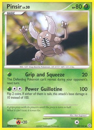 Pinsir Secret Wonders - Uncommon