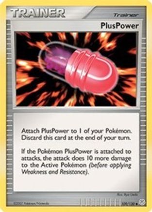 PlusPower - Reverse Holofoil Diamond and Pearl - Uncommon