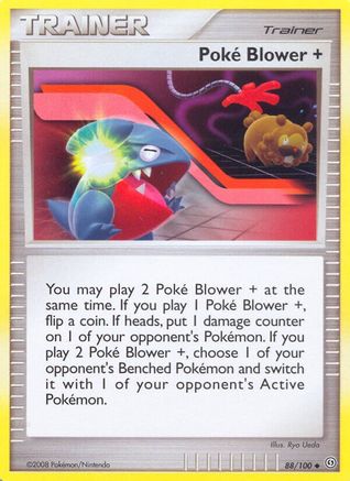 Poke Blower + 088 - Reverse Holofoil Stormfront - Uncommon