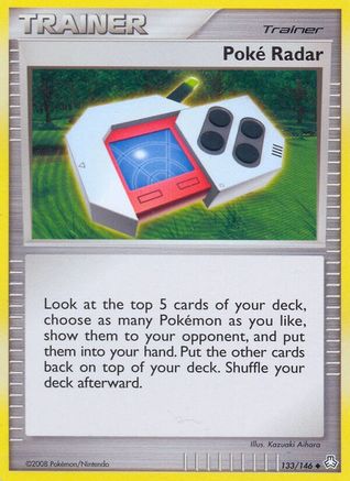 Poke Radar - Reverse Holofoil Legends Awakened - Uncommon