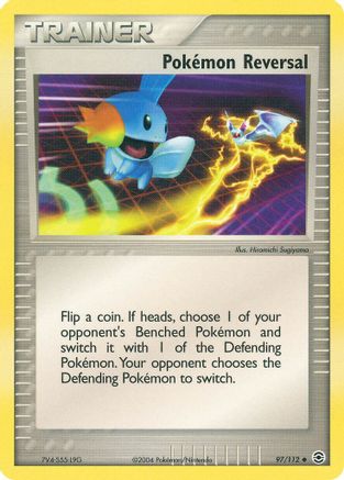 Pokemon Reversal - Reverse Holofoil FireRed & LeafGreen - Uncommon