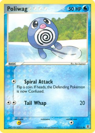 Poliwag/112 - Reverse Holofoil FireRed & LeafGreen - Common