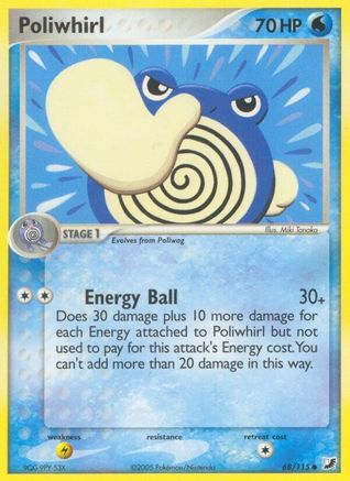 Poliwhirl 068 Unseen Forces - Common